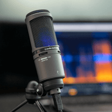 Load image into Gallery viewer, Audio-Technica AT2020USB+ Cardioid Condenser USB Microphone