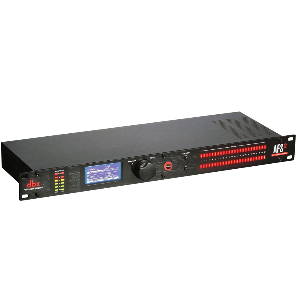 DBX AFS2 Advanced Feedback Suppression Processor with Full LCD Display - All.This.Sound