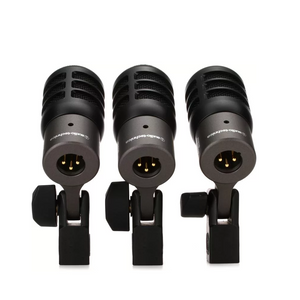Audio-Technica ATM230PK Hypercardioid Dynamic Instrument Microphone (3-pack)