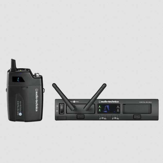 Audio-Technica ATW-1301 Digital Wireless Bodypack w/ Rack Mount System