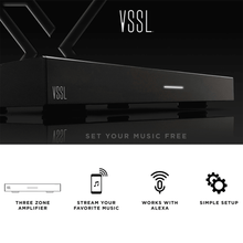 Load image into Gallery viewer, VSSL A.3x Native Audio Streaming Amplifier System, 3 Zone, 6 Channel
