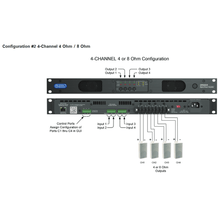 Load image into Gallery viewer, AtlasIED DPA-804 ~ 800-Watt, 4-channel Power Amplifier w/ Optional Dante™ Network Audio - All.This.Sound
