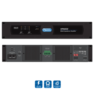 AtlasIED HPA-602 ~ 600-Watt, Dual-channel Commercial Amplifier - All.This.Sound