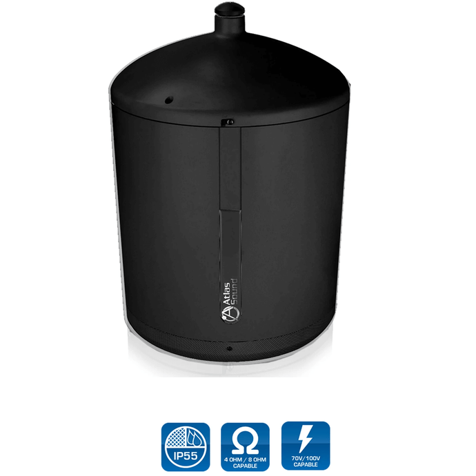 AtlasIED PM8FA-B 8 Inch 2-way Performance Pendant Mount Speaker - All.This.Sound