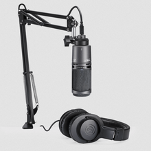Load image into Gallery viewer, Audio Technica AT2020USB+PK Streaming/Podcasting Pack
