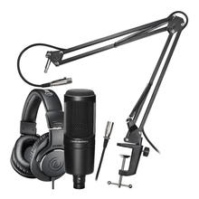 Load image into Gallery viewer, Audio Technica AT2020PK Streaming/Podcasting Pack

