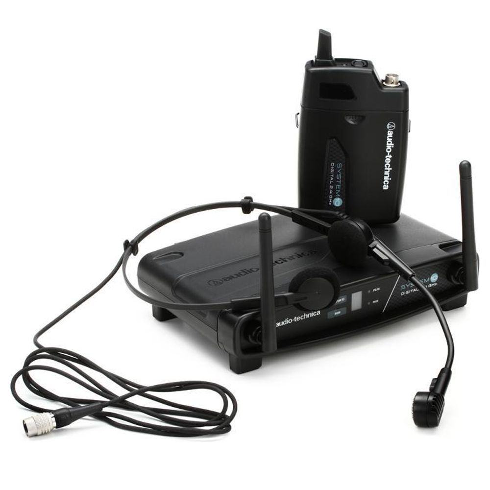 Audio Technica ATW-1101/H System 10 Digital Wireless Headworn System