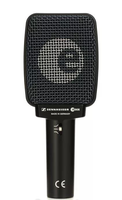 Sennheiser E906 Silver Supercardioid Dynamic Instrument Microphone