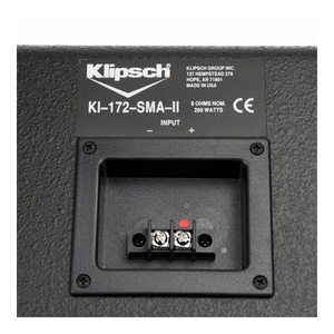 Klipsch KI-172-B-SMA-II Commercial Multi-Angle 2-Way Speaker (Each)