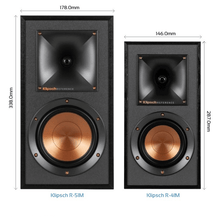 Load image into Gallery viewer, Klipsch Reference Wireless Series RW-51M Wireless Bookshelf Speakers (Pair)
