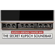 Load image into Gallery viewer, Klipsch Heritage Theater Series Passive LCR Sound Bar (Each)
