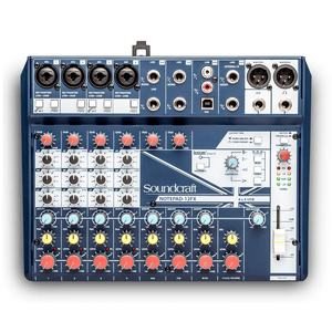 Soundcraft Notepad-12FX | Small-format Analog Mixer with USB I/O and Lexicon Effects - All.This.Sound