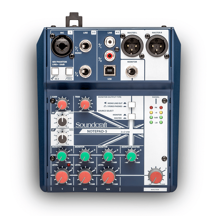Soundcraft Notepad-5 | Small-format Analog Mixer - All.This.Sound