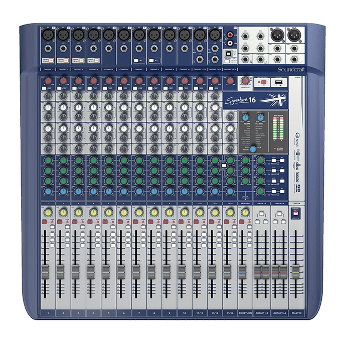 Soundcraft Signature 16 | Compact Analogue Mixing - All.This.Sound